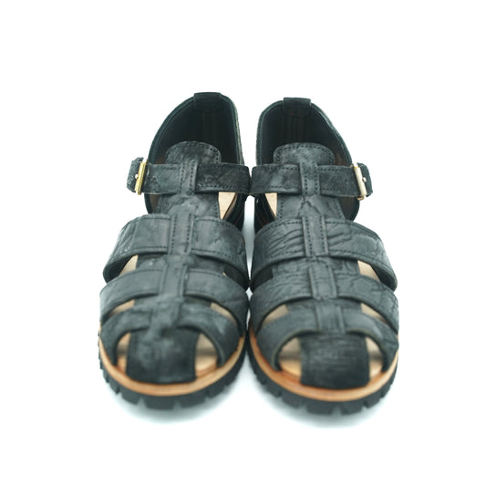 Grukha Sandal / Waxed Horse Butt