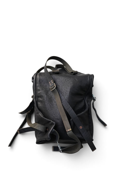 METAL WIRE RUCKSACK / OIL HORSE / BLACK