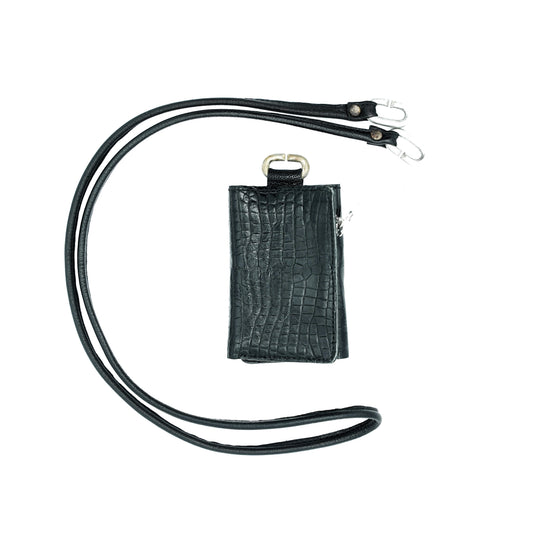 Neck Wallet / Crocodile