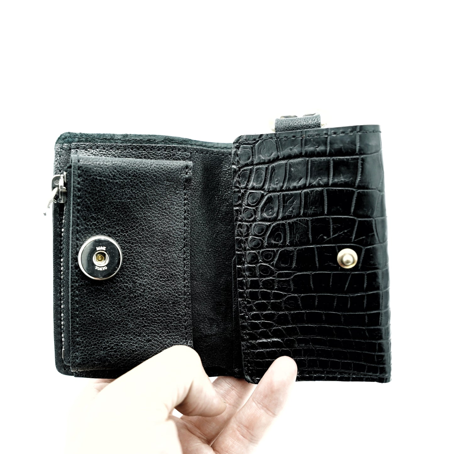 Neck Wallet / Crocodile