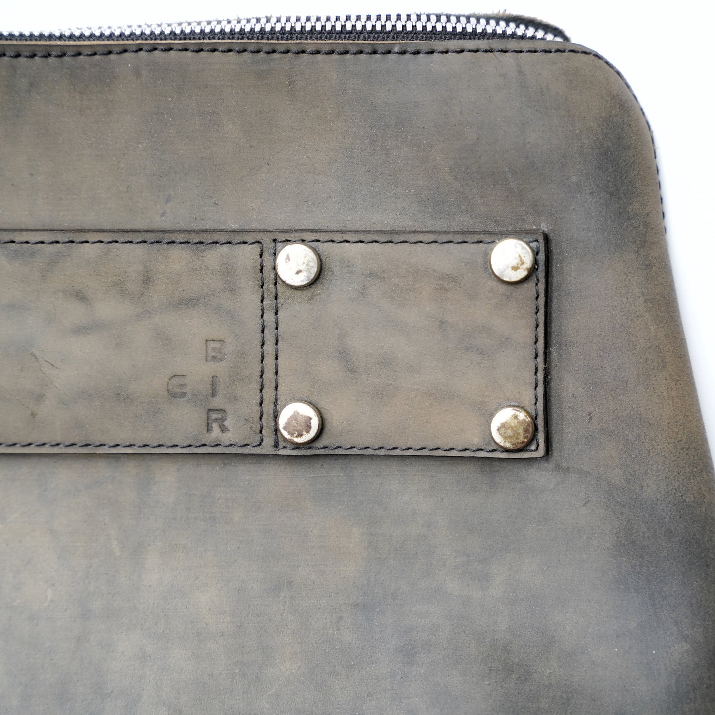 One Piece Clutch Bag / Shell Cordovan