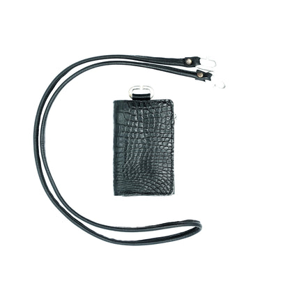 Neck Wallet / Crocodile