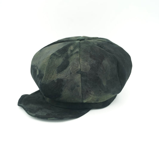 Leather Casquette / Lamb Suede