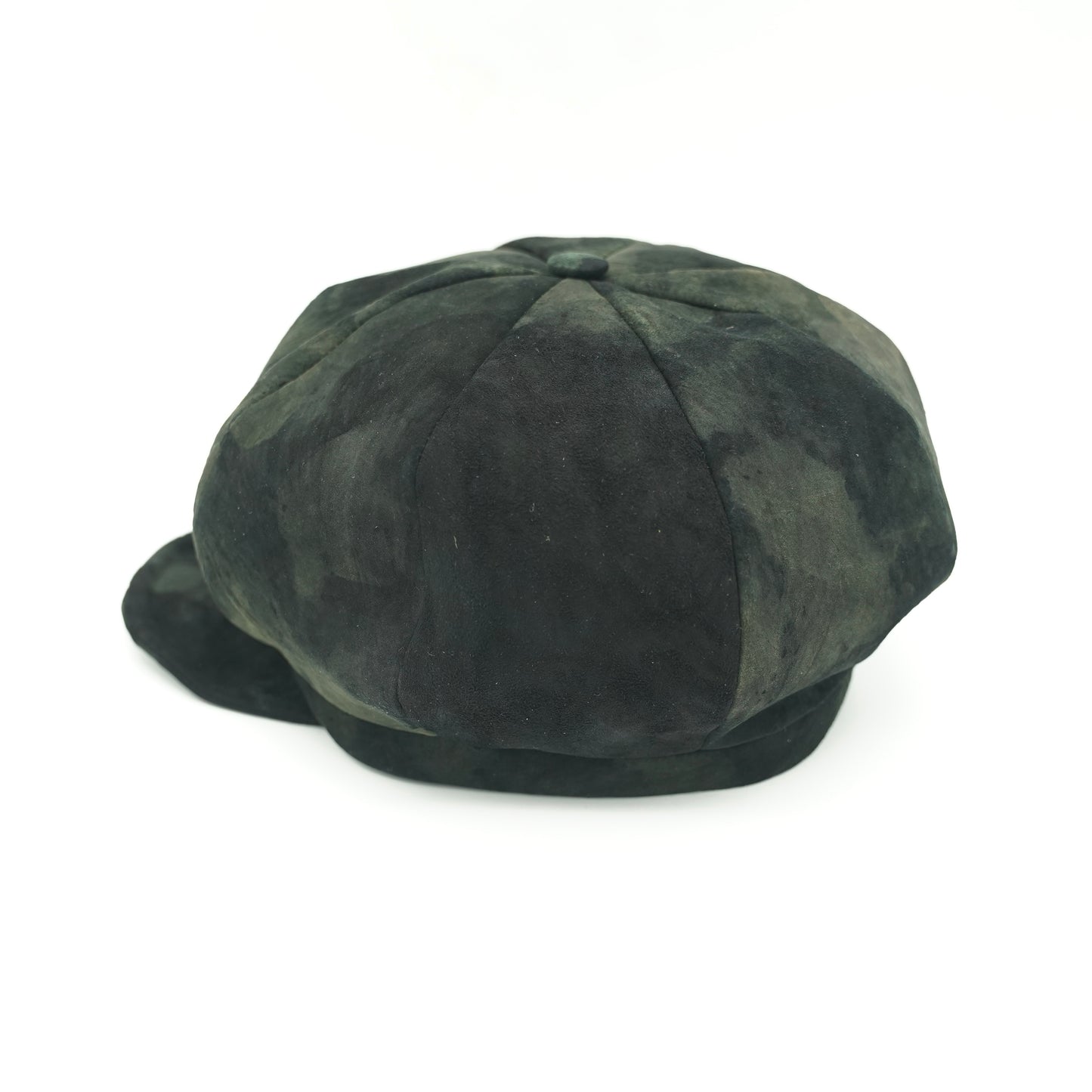 Leather Casquette / Lamb Suede