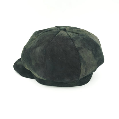 Leather Casquette / Lamb Suede