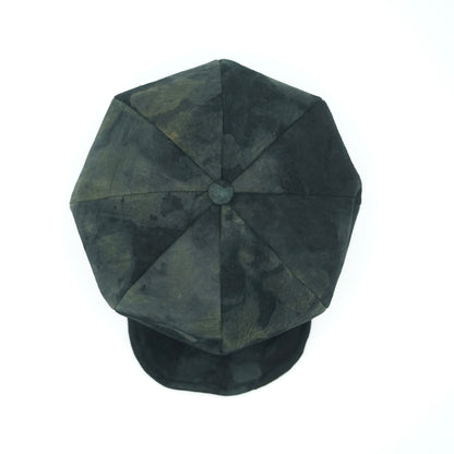 Leather Casquette / Lamb Suede