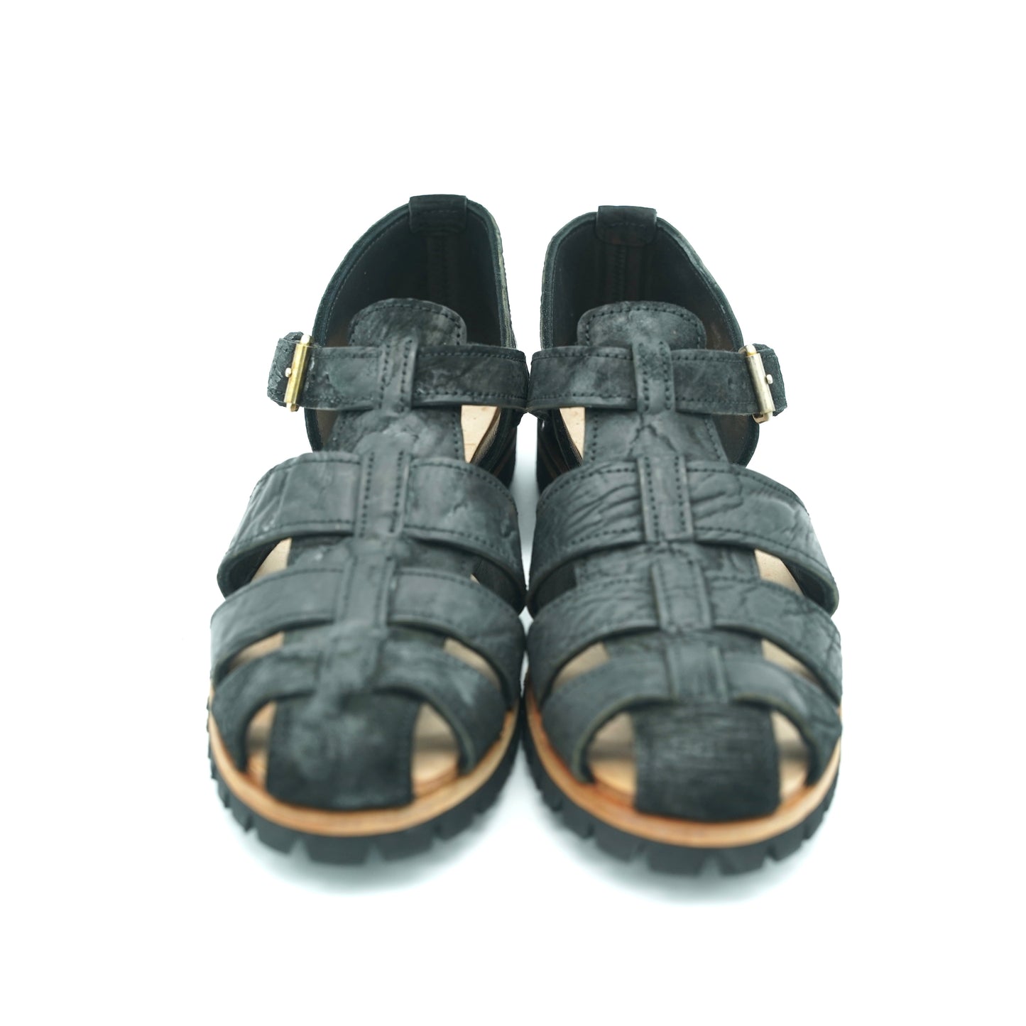 Grukha Sandal / Waxed Horse Butt