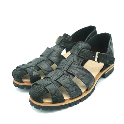 Grukha Sandal / Waxed Horse Butt