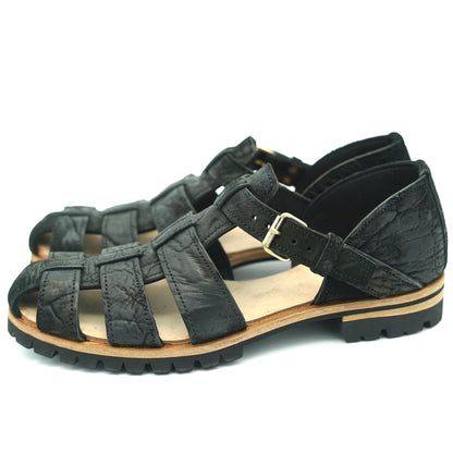 Grukha Sandal / Waxed Horse Butt