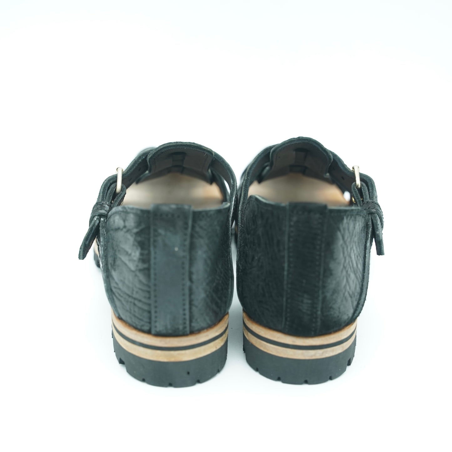 Grukha Sandal / Waxed Horse Butt