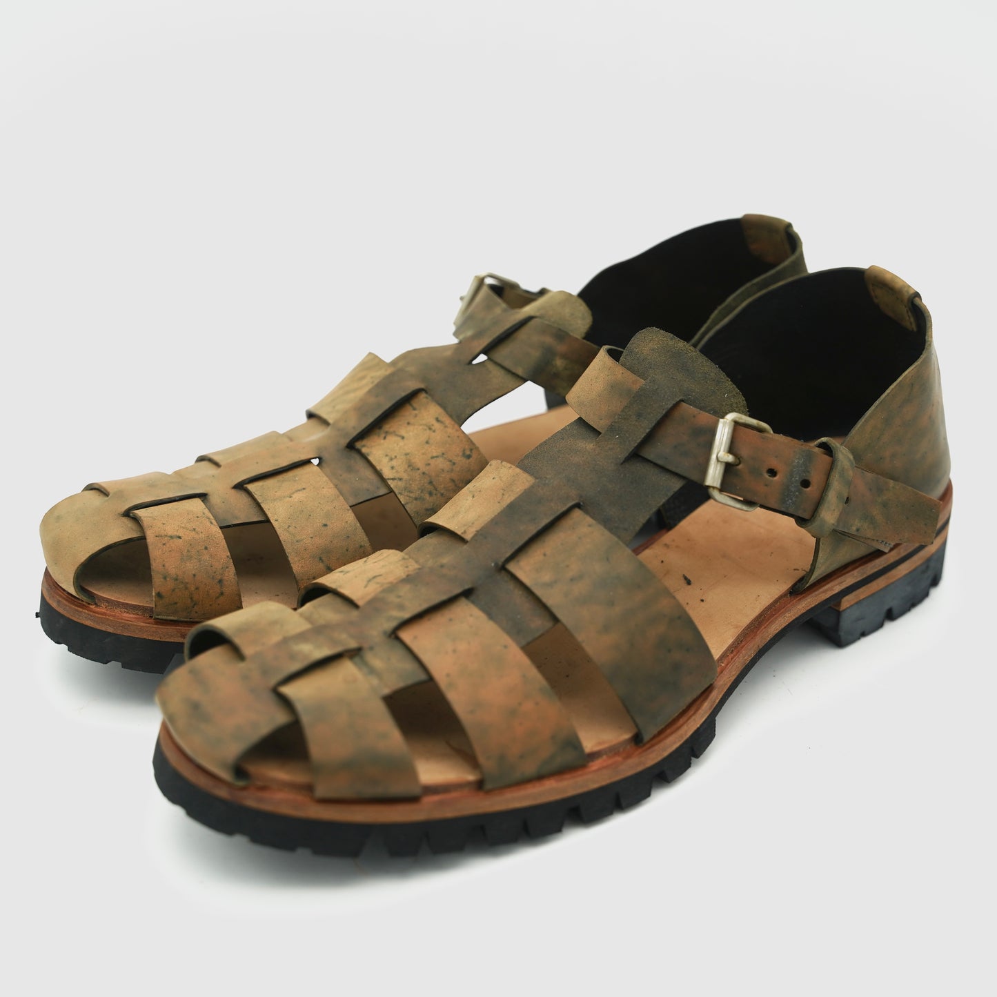 【Limited】Gurkha Sandal / Marble Horse Butt