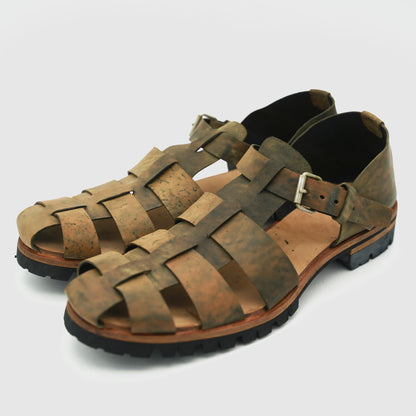 【Limited】Gurkha Sandal / Marble Horse Butt