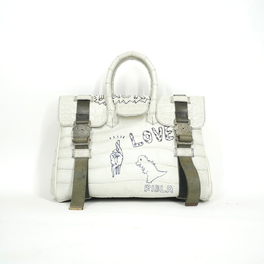 【Limited】 Voyger37  / White Crocodile