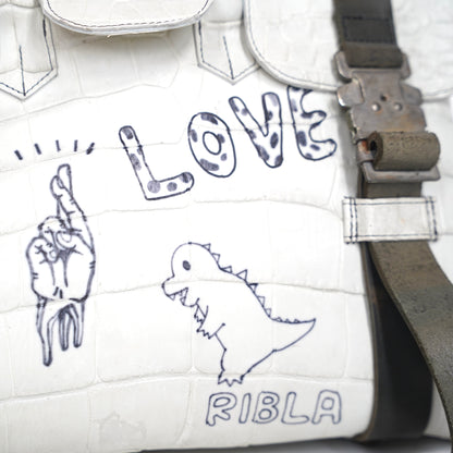 【Limited】 Voyger37  / White Crocodile