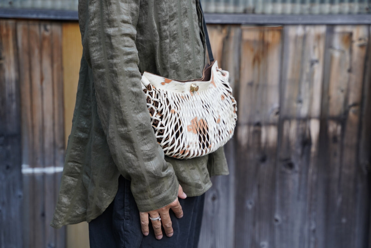 ORBIT BAG / SQUARE / HAIRLY HORSE