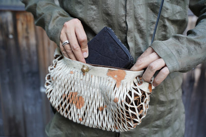 ORBIT BAG / SQUARE / HAIRLY HORSE