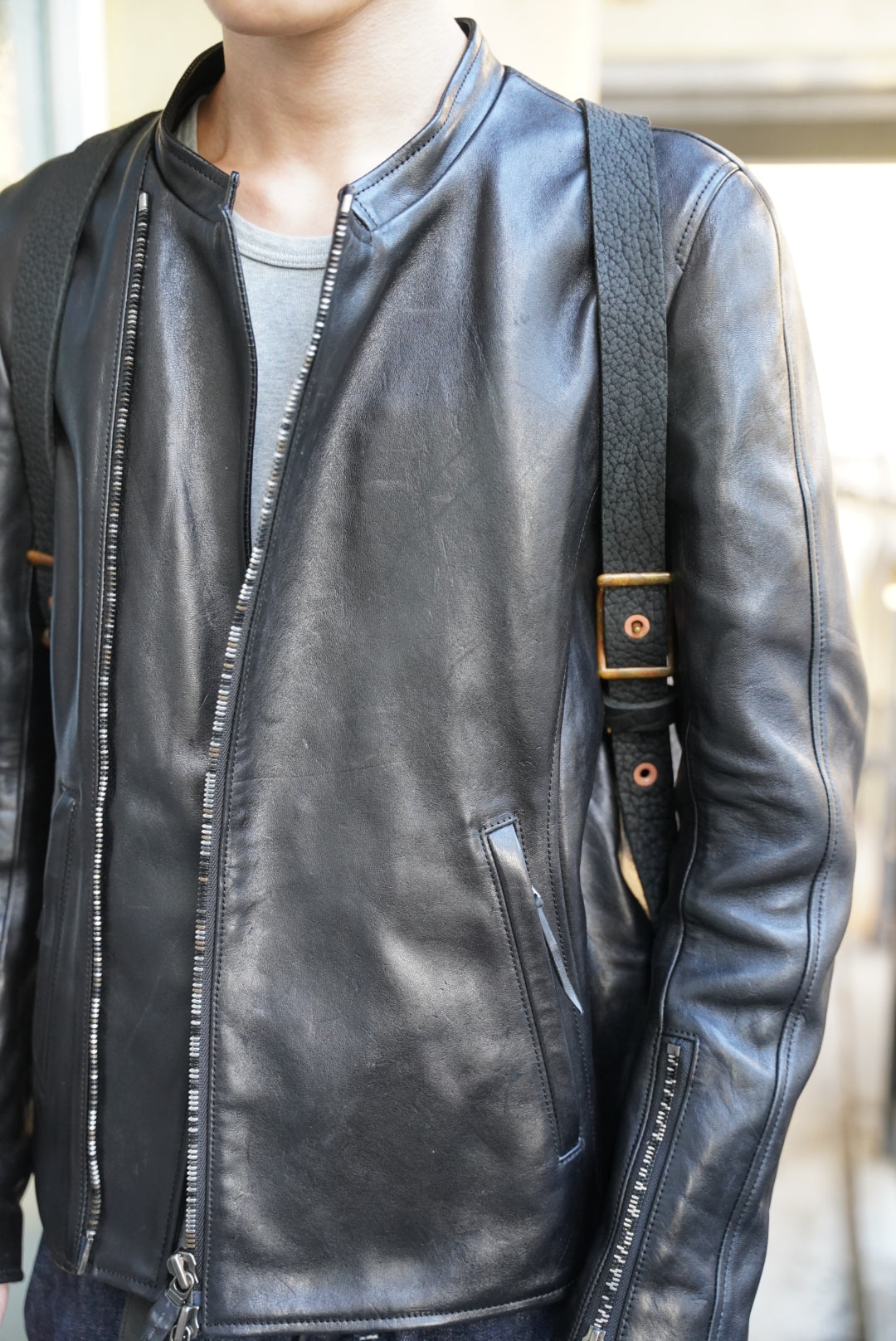 Triple-one zip / ONE PIECE RUCKSACK