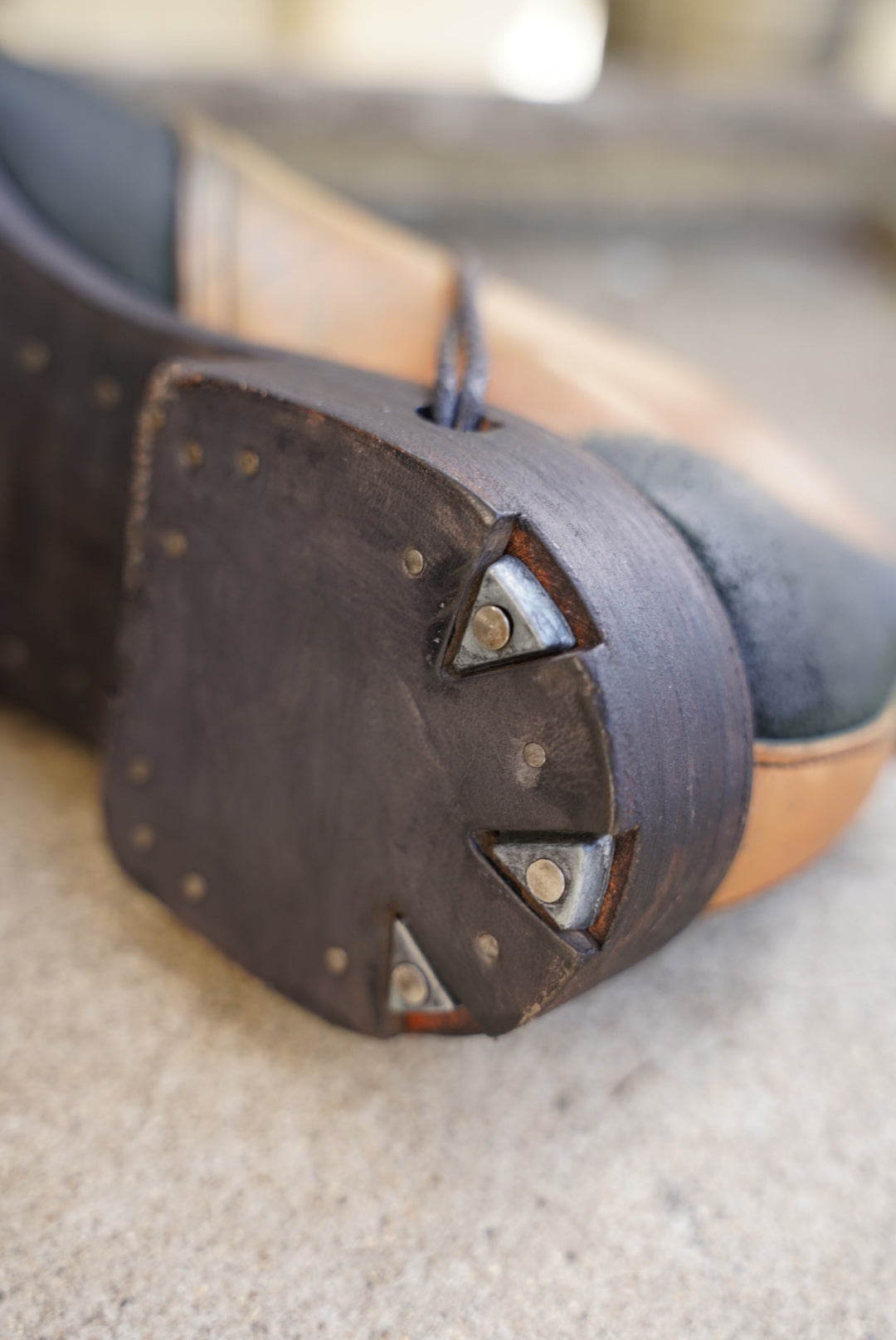 TECTA DERBY SHOES / MARBLE HORSEBUTT / 45 /
