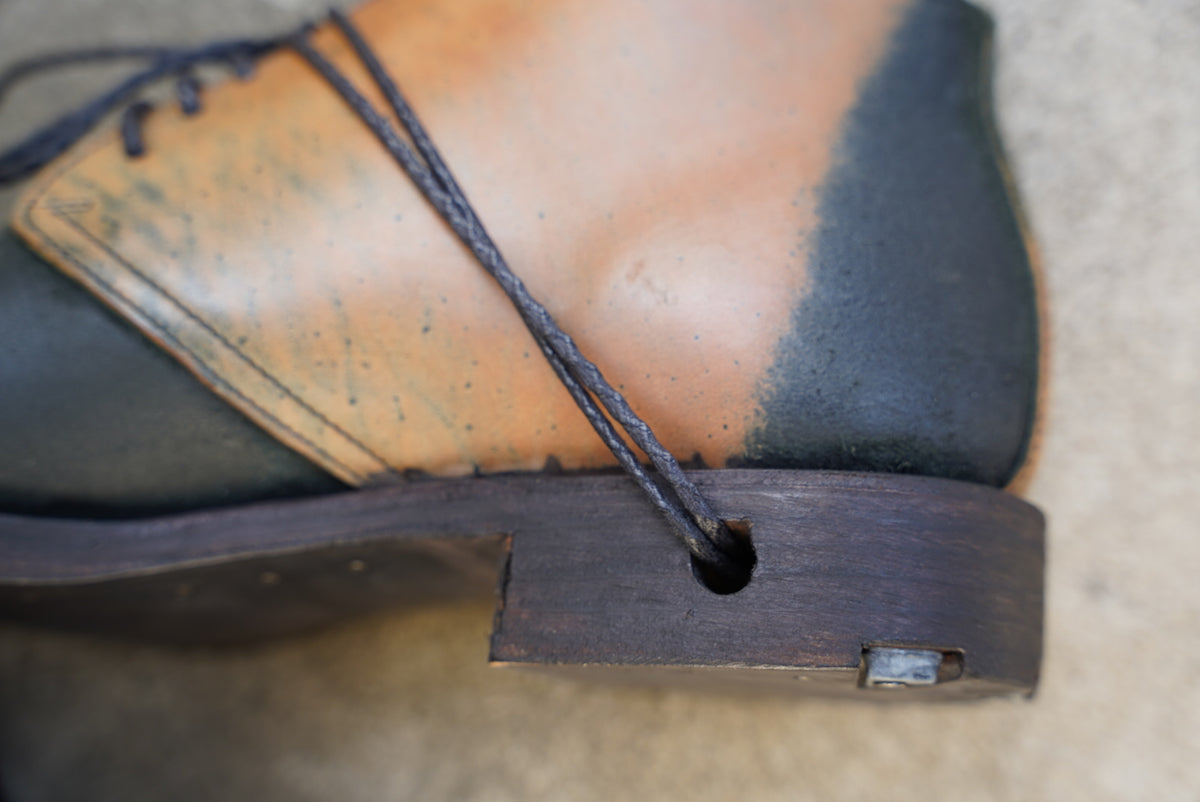 TECTA DERBY SHOES / MARBLE HORSEBUTT / 45 /