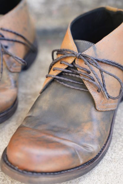 TECTA DERBY SHOES / MARBLE HORSEBUTT / 46 /