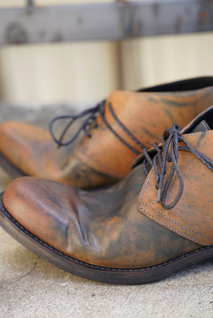 TECTA DERBY SHOES / MARBLE HORSEBUTT / 46 /