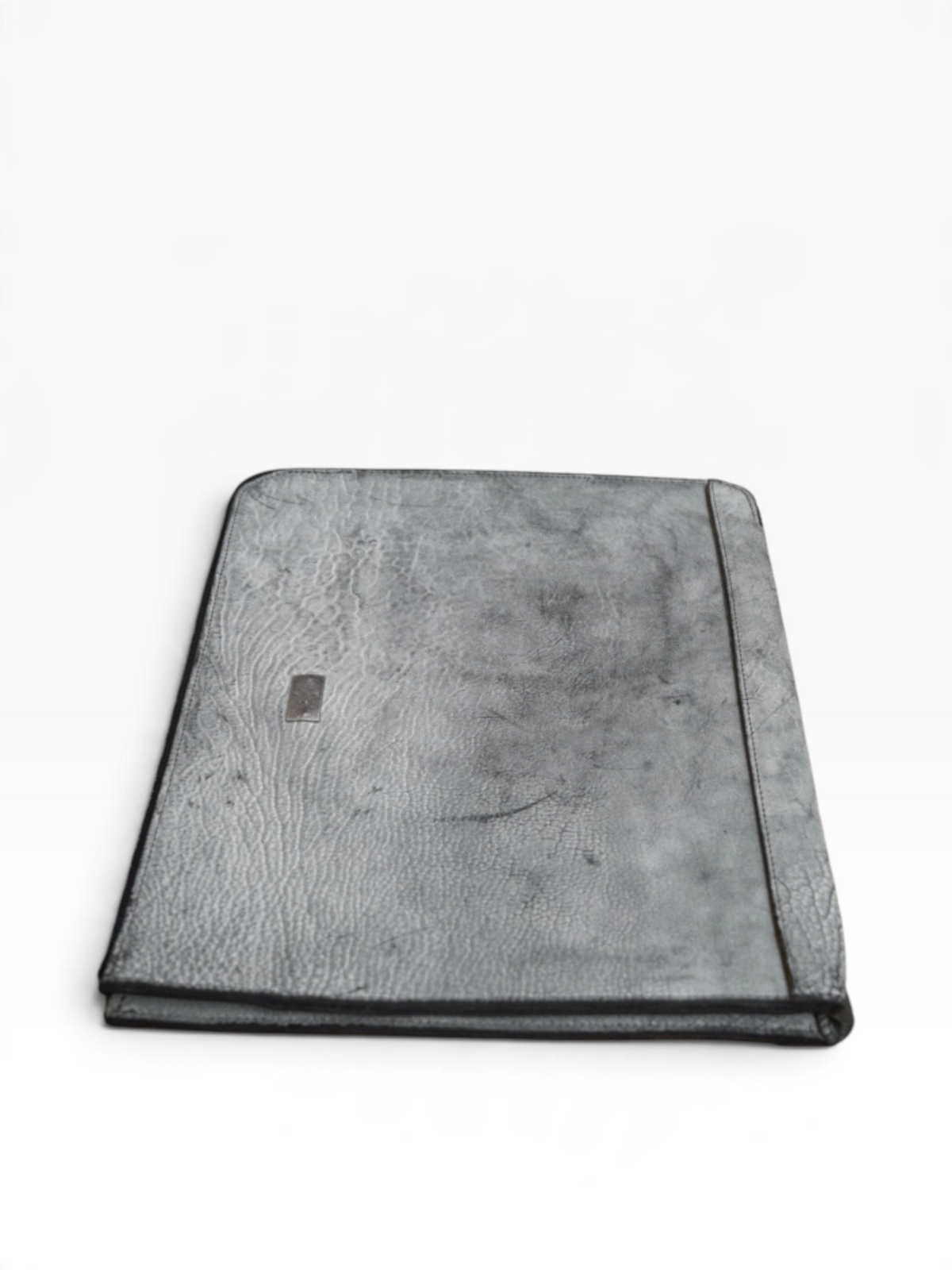 ZIP PORTFOLIO / SHRUNKEN HORSEBUTT / WHITE WAX