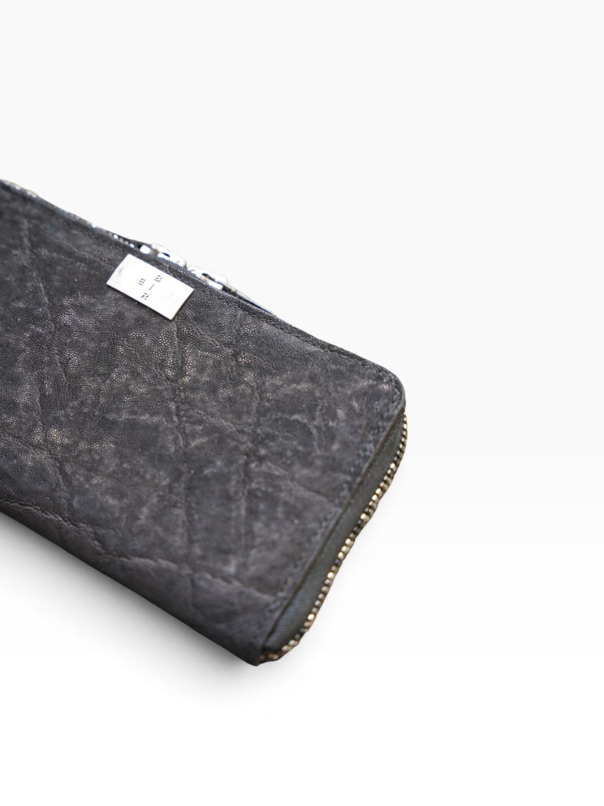 ROUND ZIP LONG WALLET / ELEPHANT / BLK