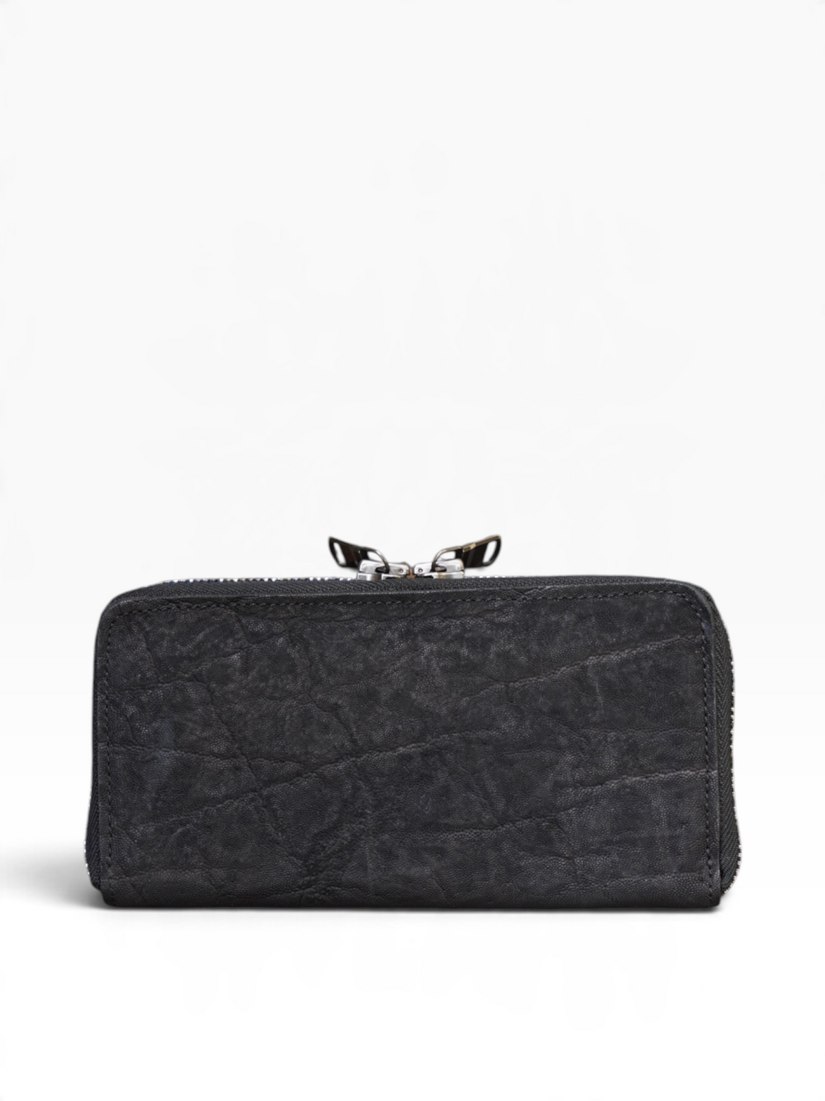 ROUND ZIP LONG WALLET / ELEPHANT / BLK