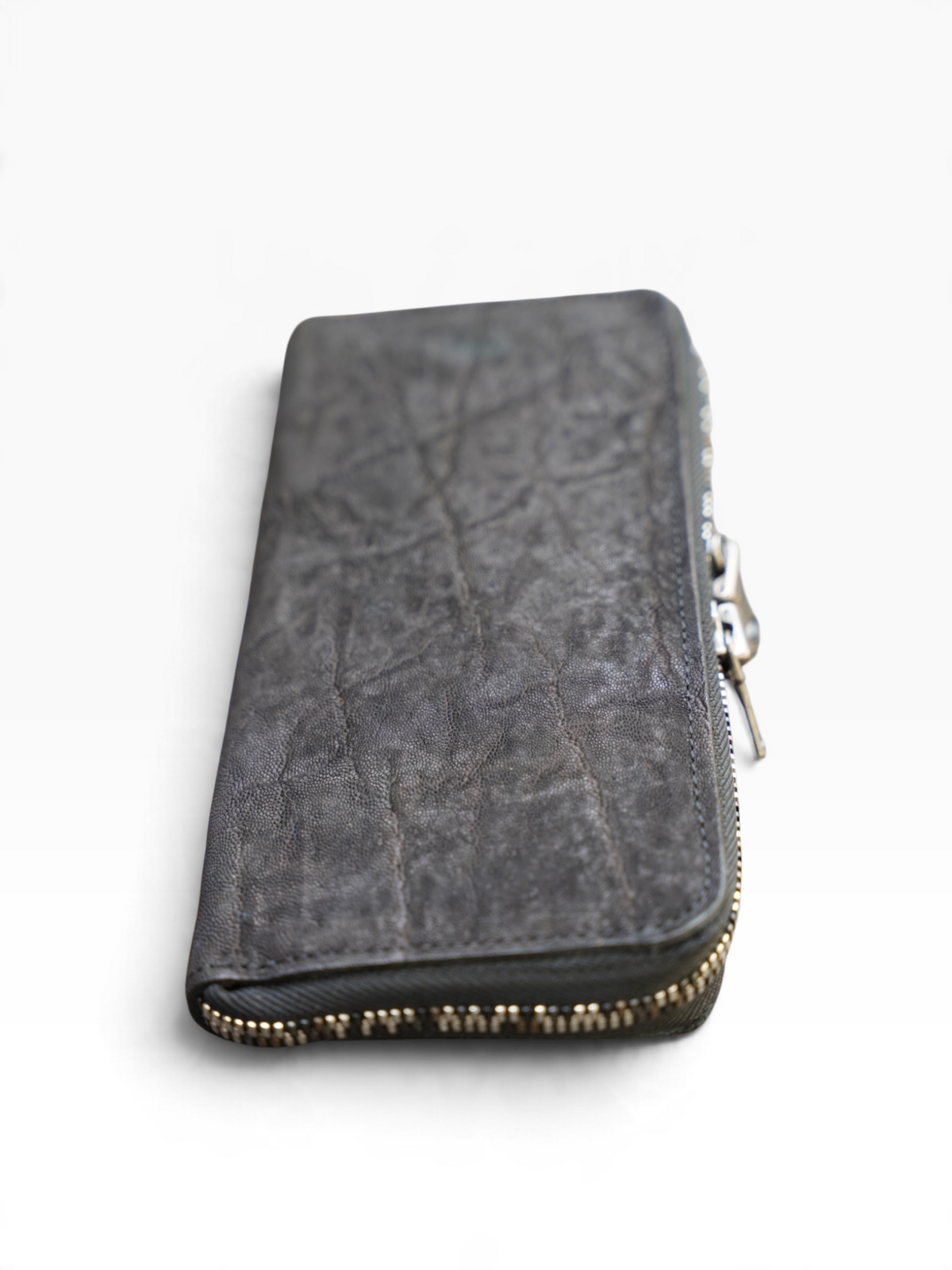 ROUND ZIP LONG WALLET / ELEPHANT / BLK