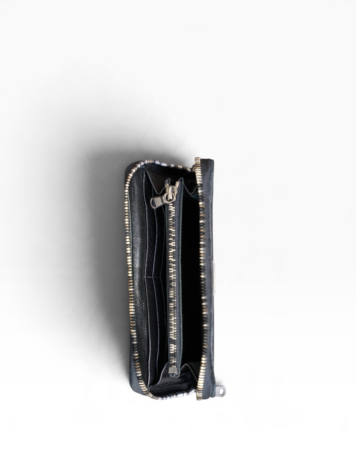ROUND ZIP LONG WALLET / ELEPHANT / BLK