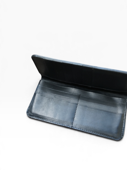 LONG BILL WALLET / WAXED HORSE BUTT