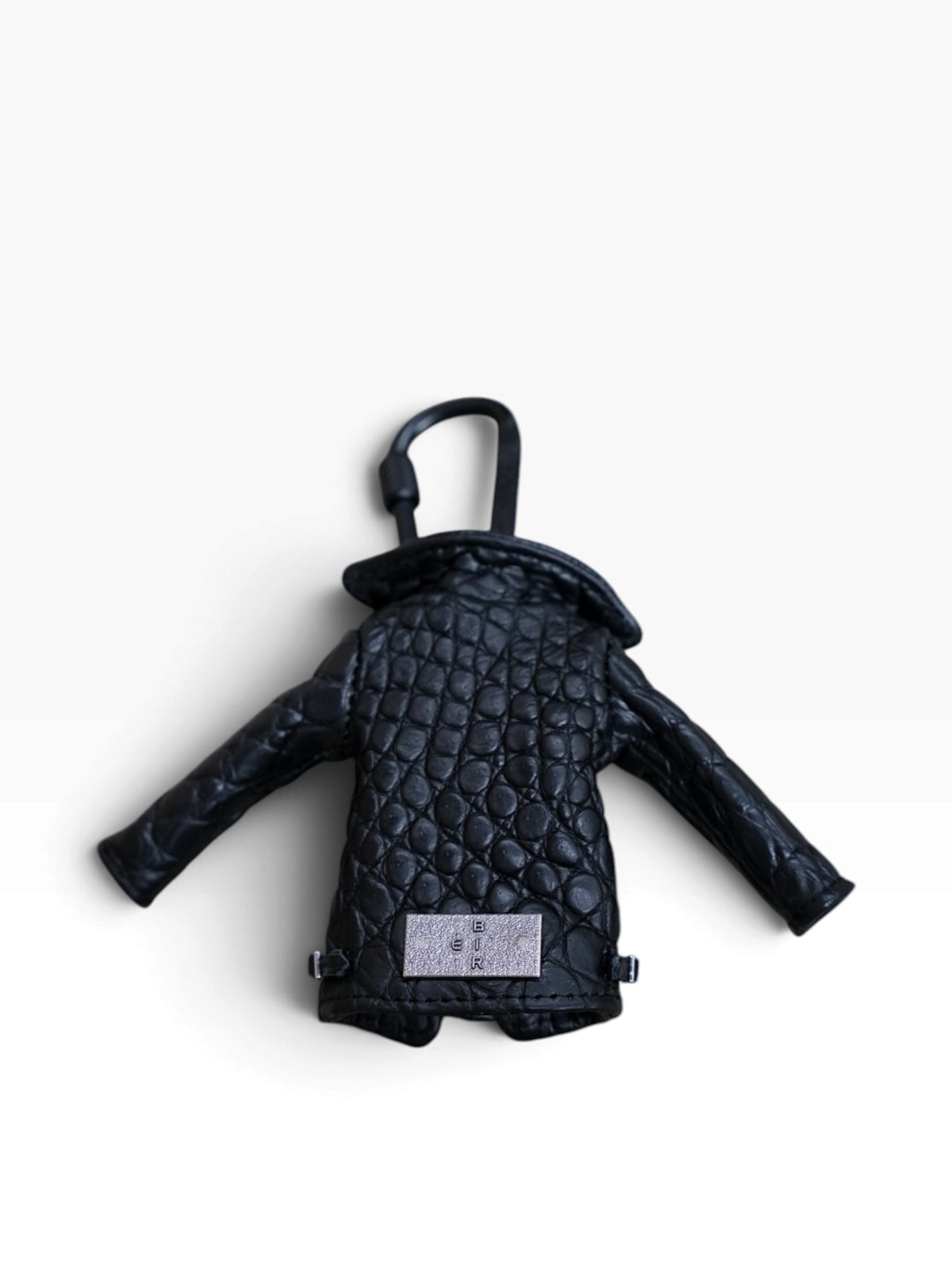 MINI JACKET KEY CASE / CROCODILE / BLK　②