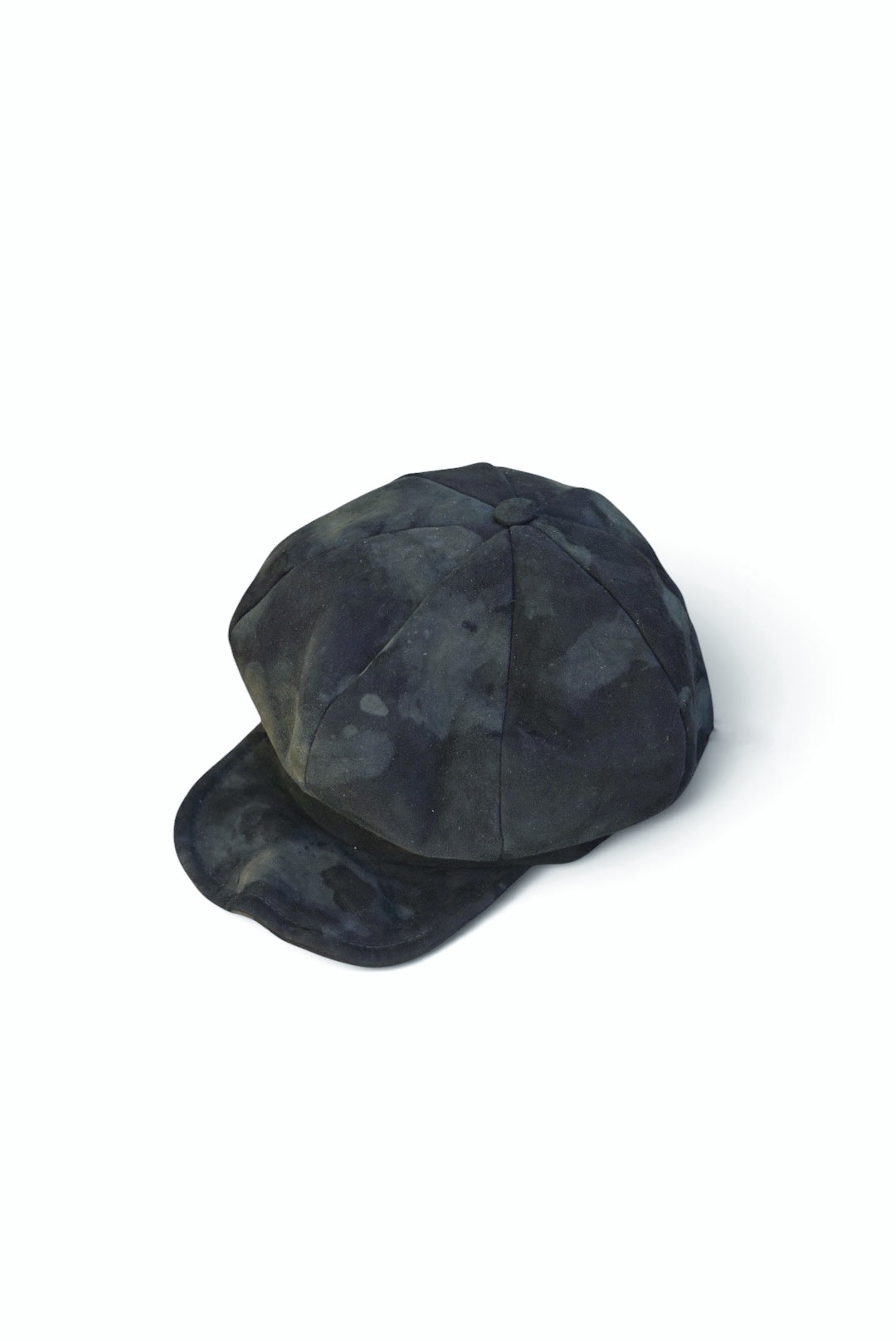 CASQUETTE / LAMB LEATHER SUEDE / BLACK / FREE SIZE /