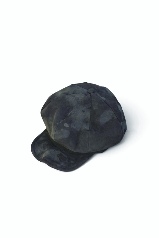 CASQUETTE / LAMB LEATHER SUEDE / BLACK / FREE SIZE /
