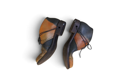 TECTA DERBY SHOES / MARBLE HORSEBUTT / 45 /