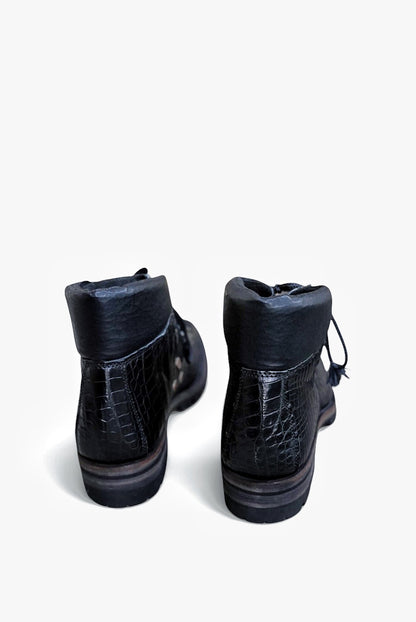 MOUNTAIN BOOTS / CROCODILE / SIZE 43