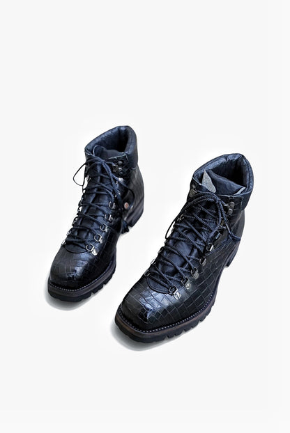 MOUNTAIN BOOTS / CROCODILE / SIZE 43