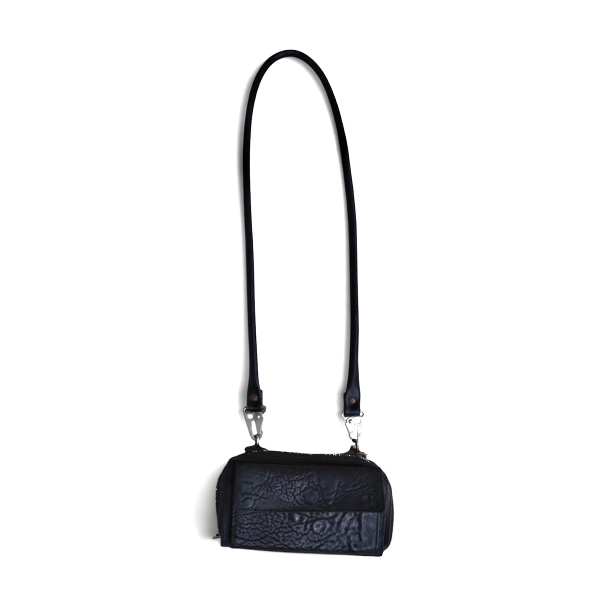 Wallet bag / WAXED HORSE BUTT / black
