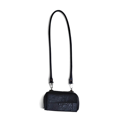 Wallet bag / WAXED HORSE BUTT / black