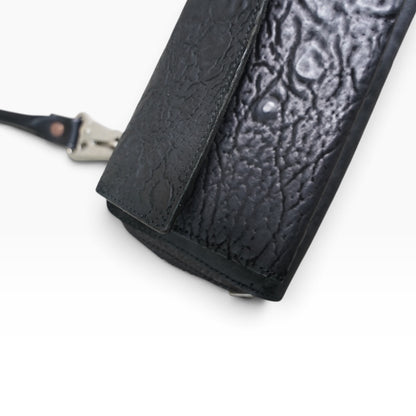 Wallet bag / WAXED HORSE BUTT / black