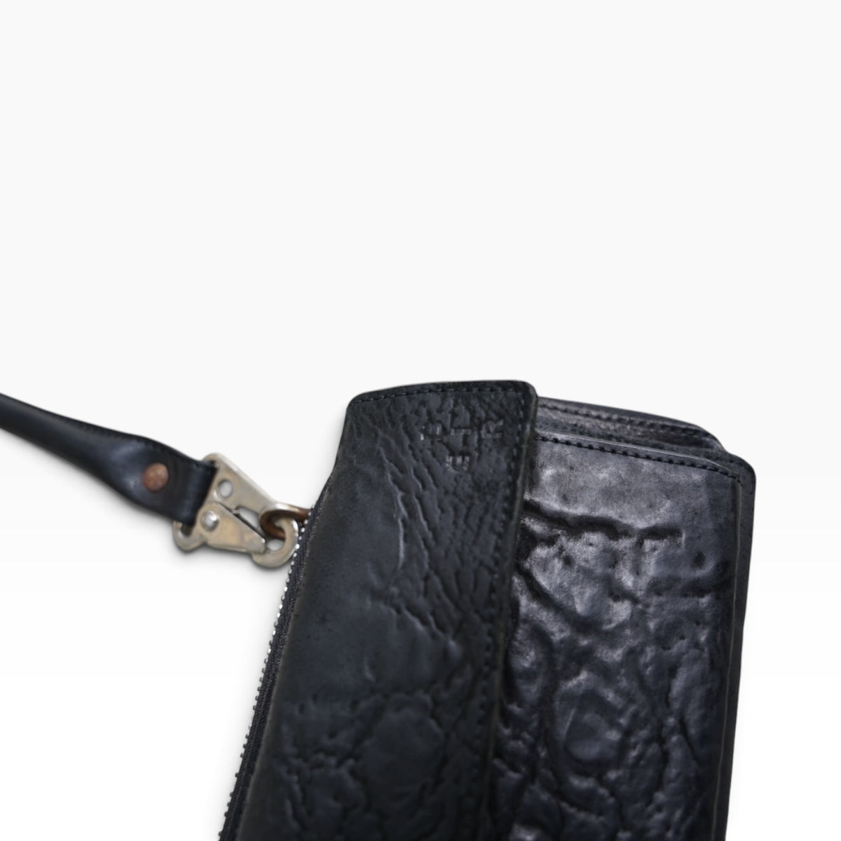 Wallet bag / WAXED HORSE BUTT / black