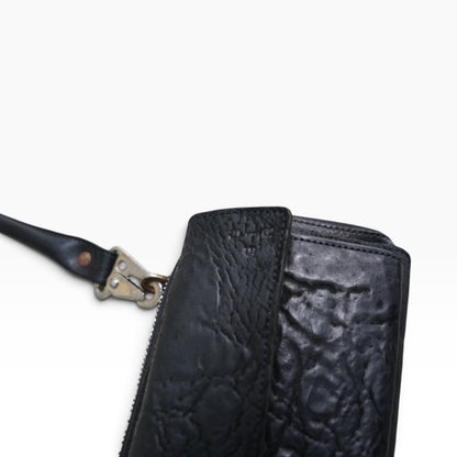 Wallet bag / WAXED HORSE BUTT / black
