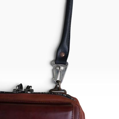 Wallet bag / WAXED HORSE BUTT / BROWN BURGHUNDY