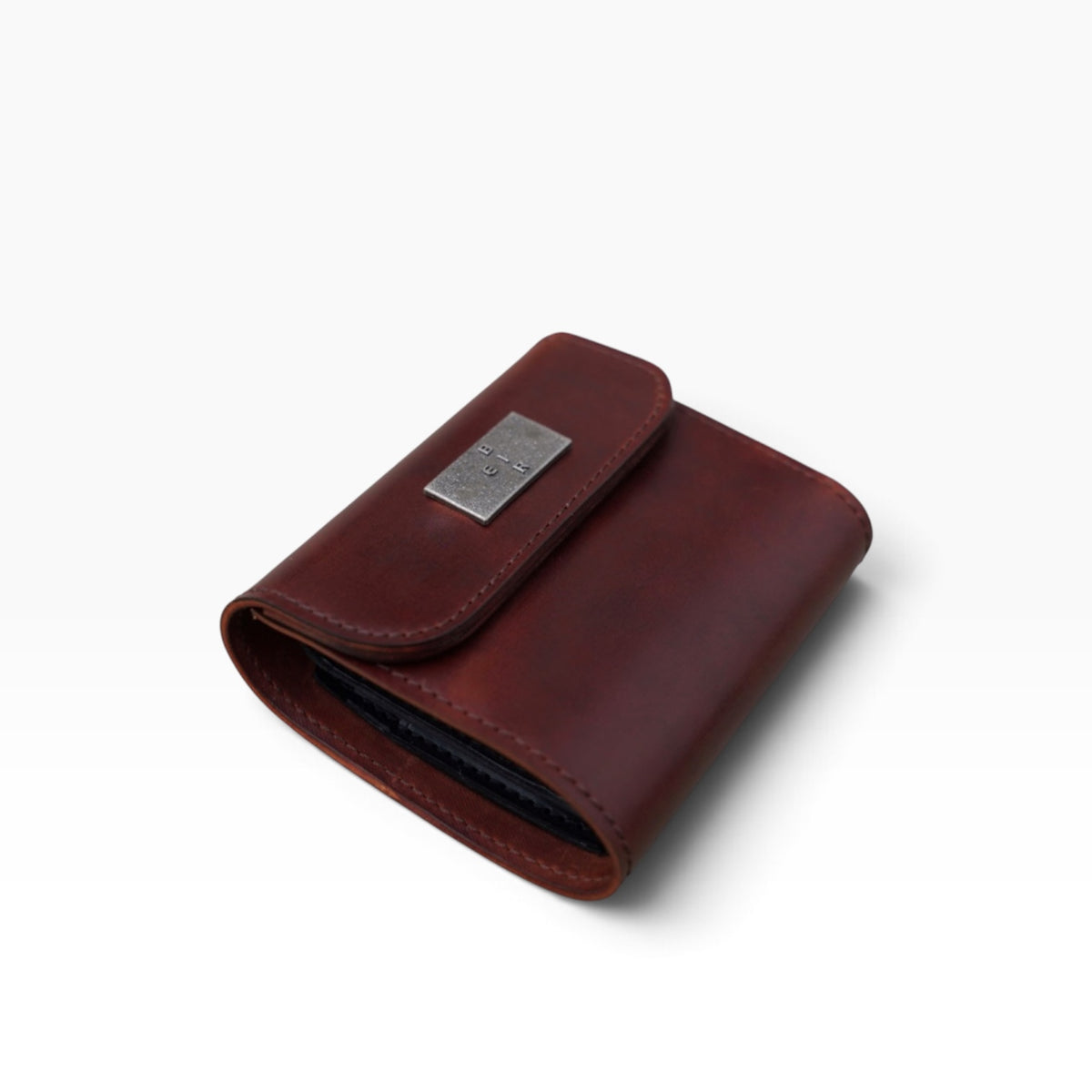 FOLDED WALLET / SHELL CORDOVAN　/ Brown Burgundy