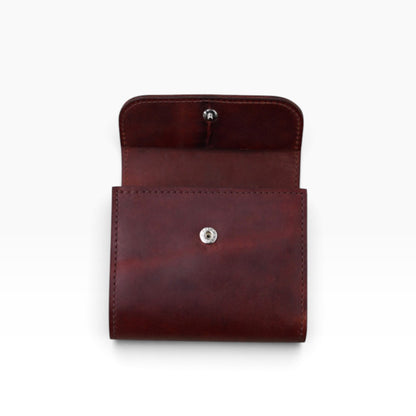 FOLDED WALLET / SHELL CORDOVAN　/ Brown Burgundy