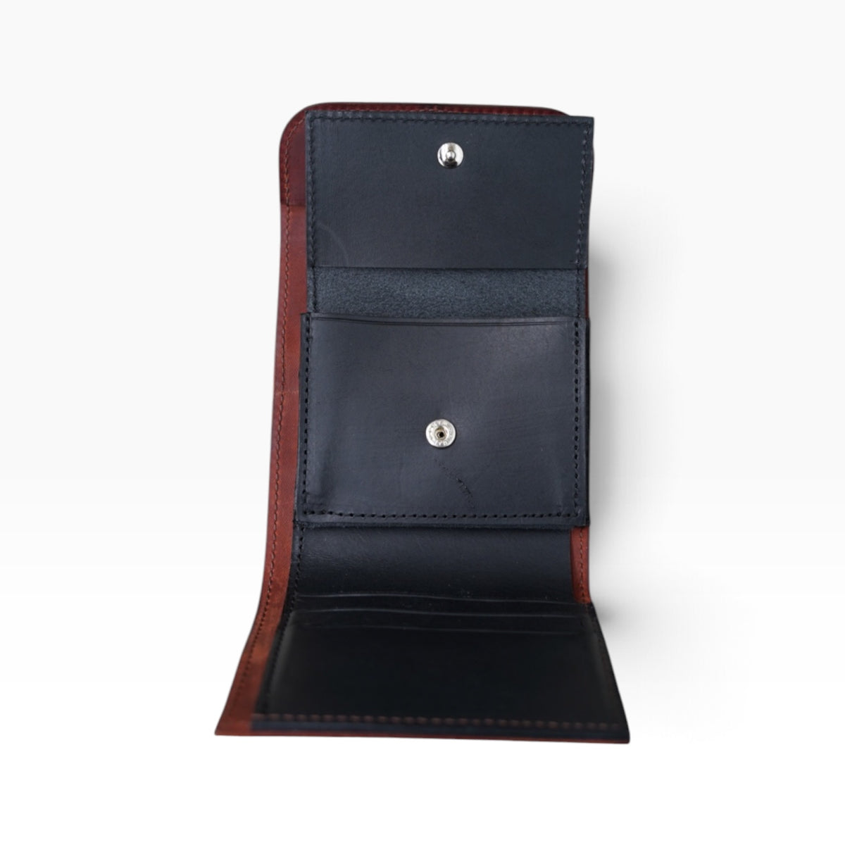 FOLDED WALLET / SHELL CORDOVAN　/ Brown Burgundy