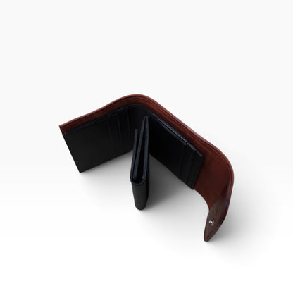 FOLDED WALLET / SHELL CORDOVAN　/ Brown Burgundy