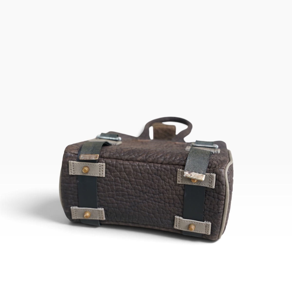 Voyger25 / Shrunken Rough Bull / GREY KHAKI