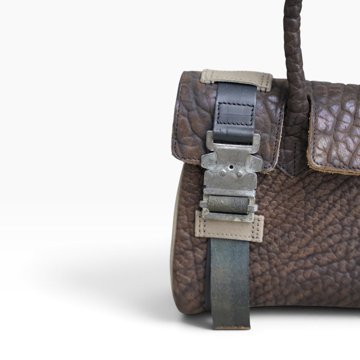 Voyger25 / Shrunken Rough Bull / GREY KHAKI