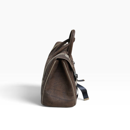 Voyger37 / Shrunken Rough Bull / GREY KHAKI